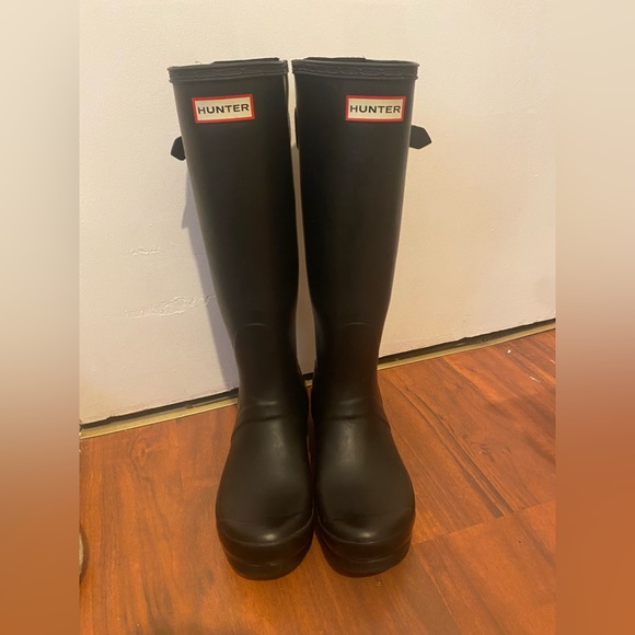 Hunter Shoes Copy Womens Tall Black Hunter Boots Poshmark